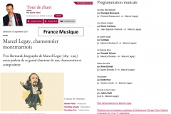 2017-09-10_Annonce Web_Emission Radio_France Musique_Tour de Chant_Marcel Legay_Martin Pénet_Paris