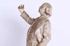 Marcel Legay, statuette de Daniel Bacqué (profil gauche), n.d